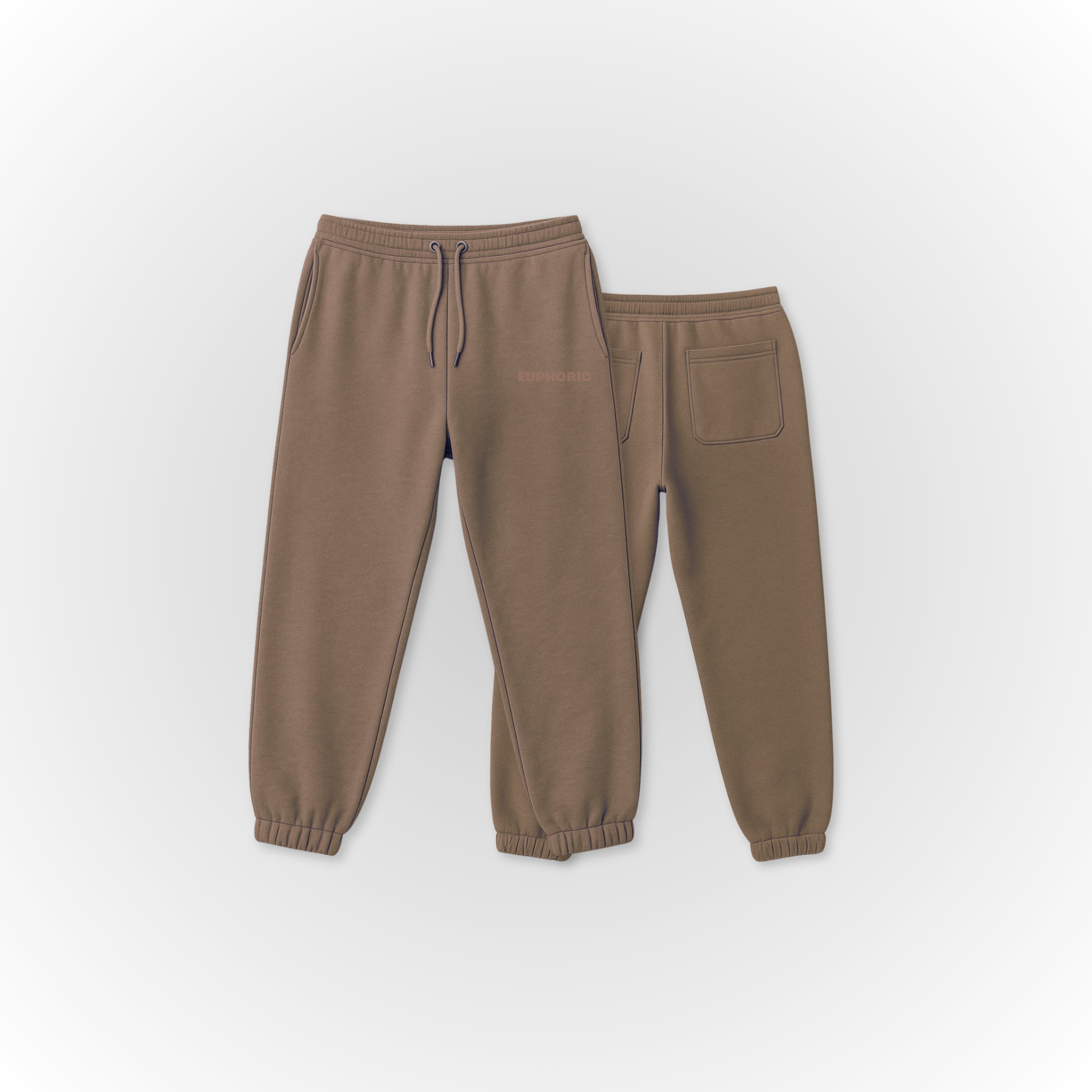 EUPHORIC ESSENTIAL SWEATPANTS (MOCHA)