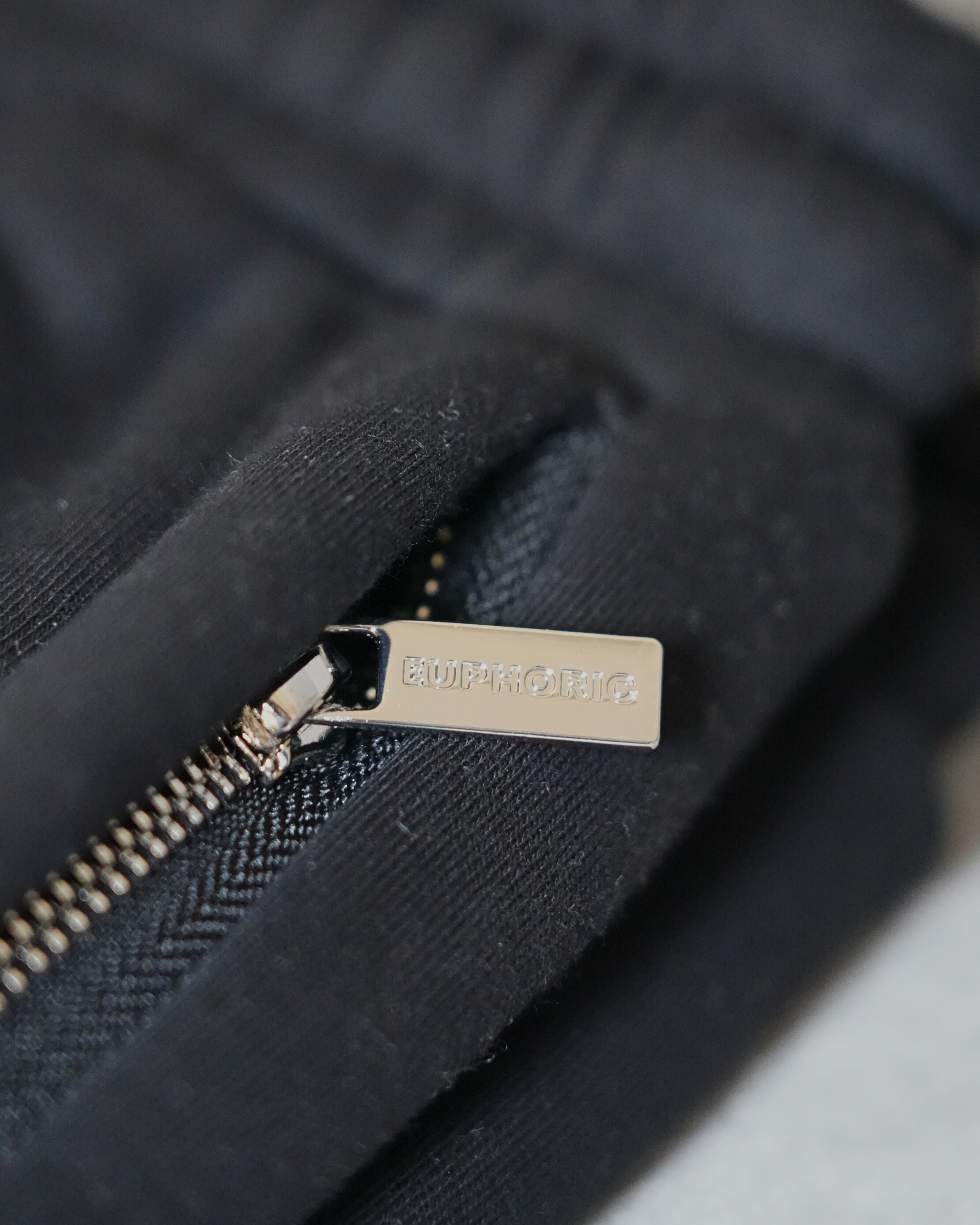 EUPHORIC ESSENTIAL SWEATPANTS. Dopamine Department (JET BLACK)