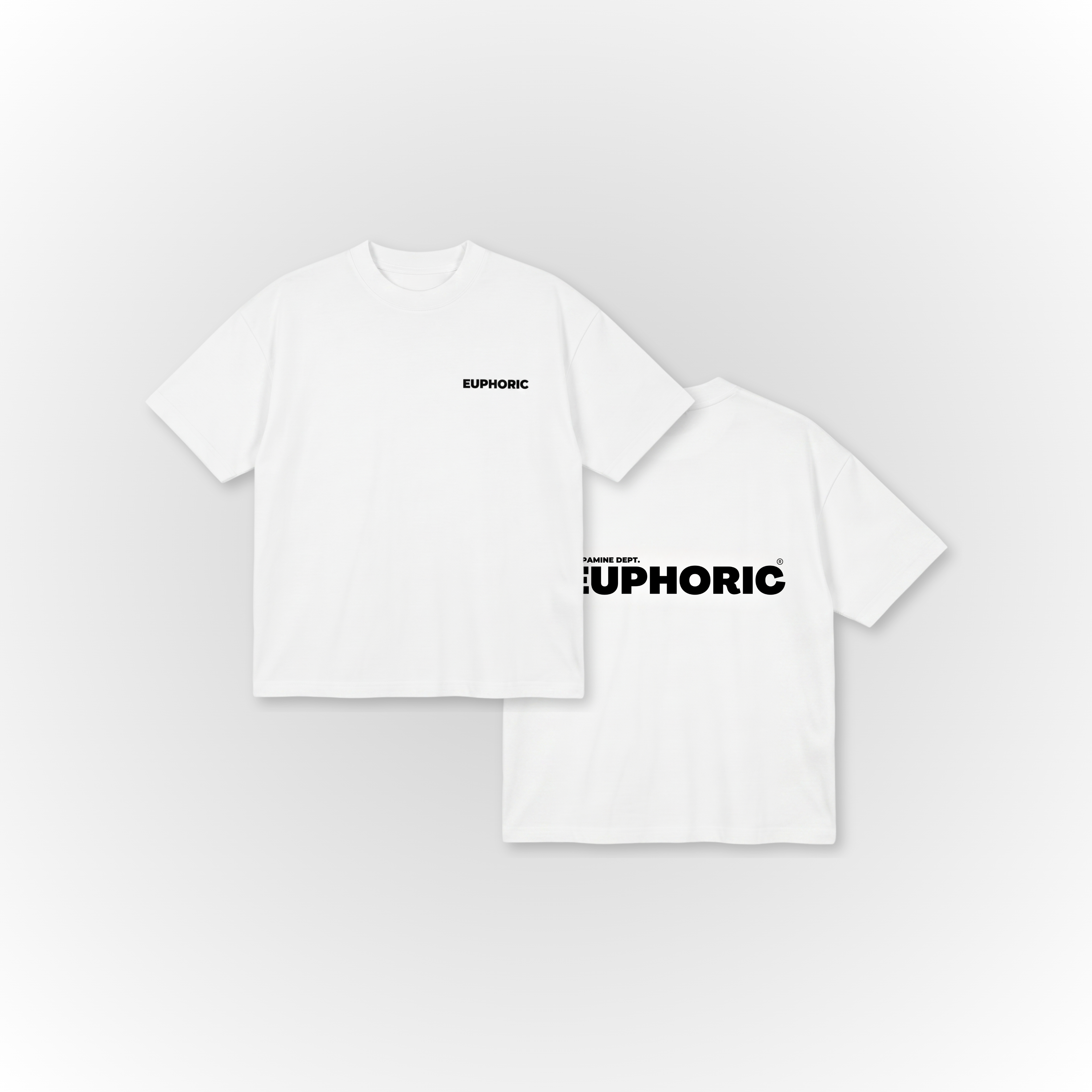 EUPHORIC OVERSIZED T-SHIRT (PEARL WHITE)