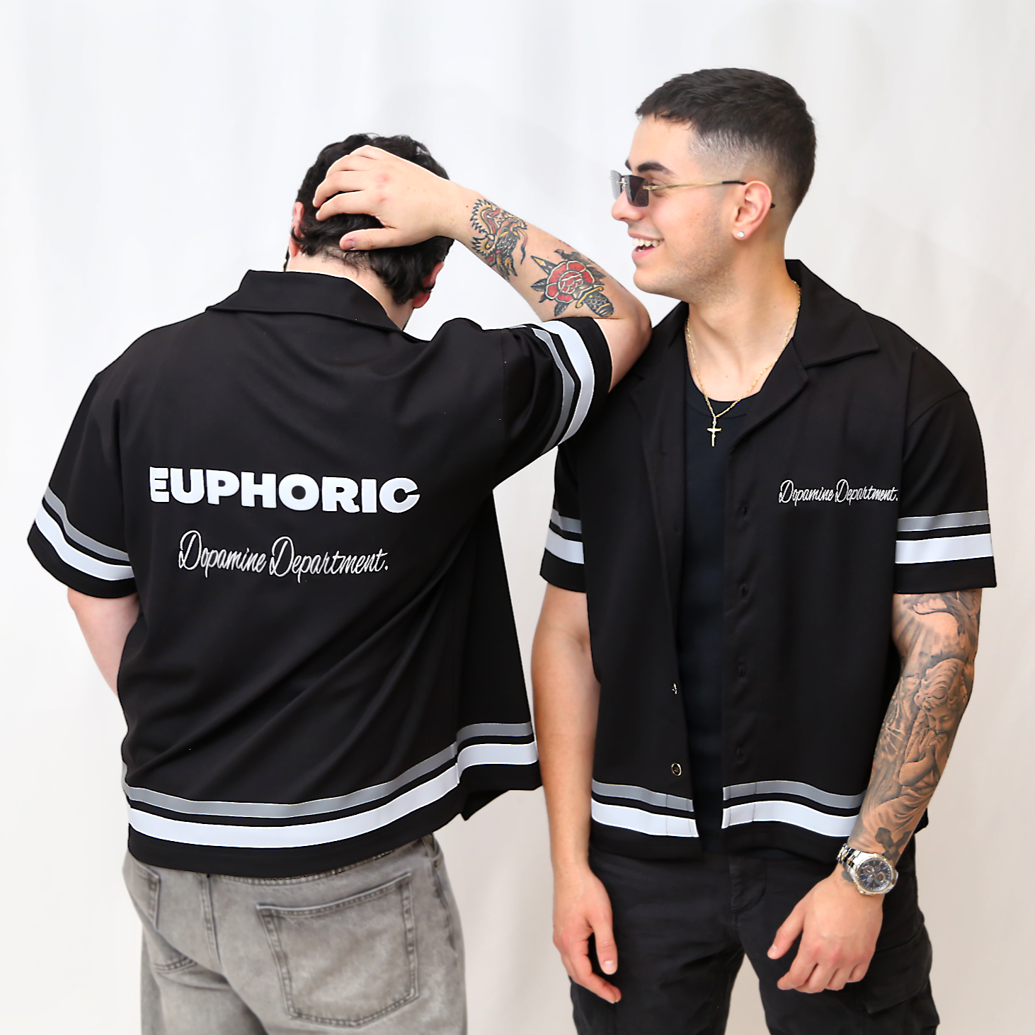 EUPHORIC DOPAMINE DEPT. SHIRT (MIDNIGHT BLACK)