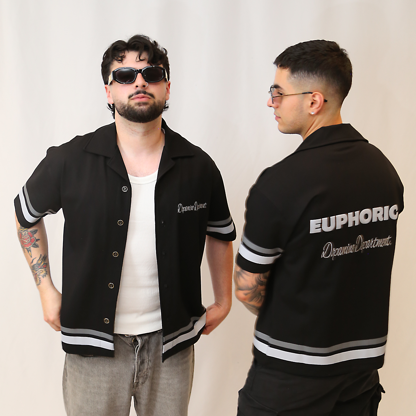 EUPHORIC DOPAMINE DEPT. SHIRT (MIDNIGHT BLACK)