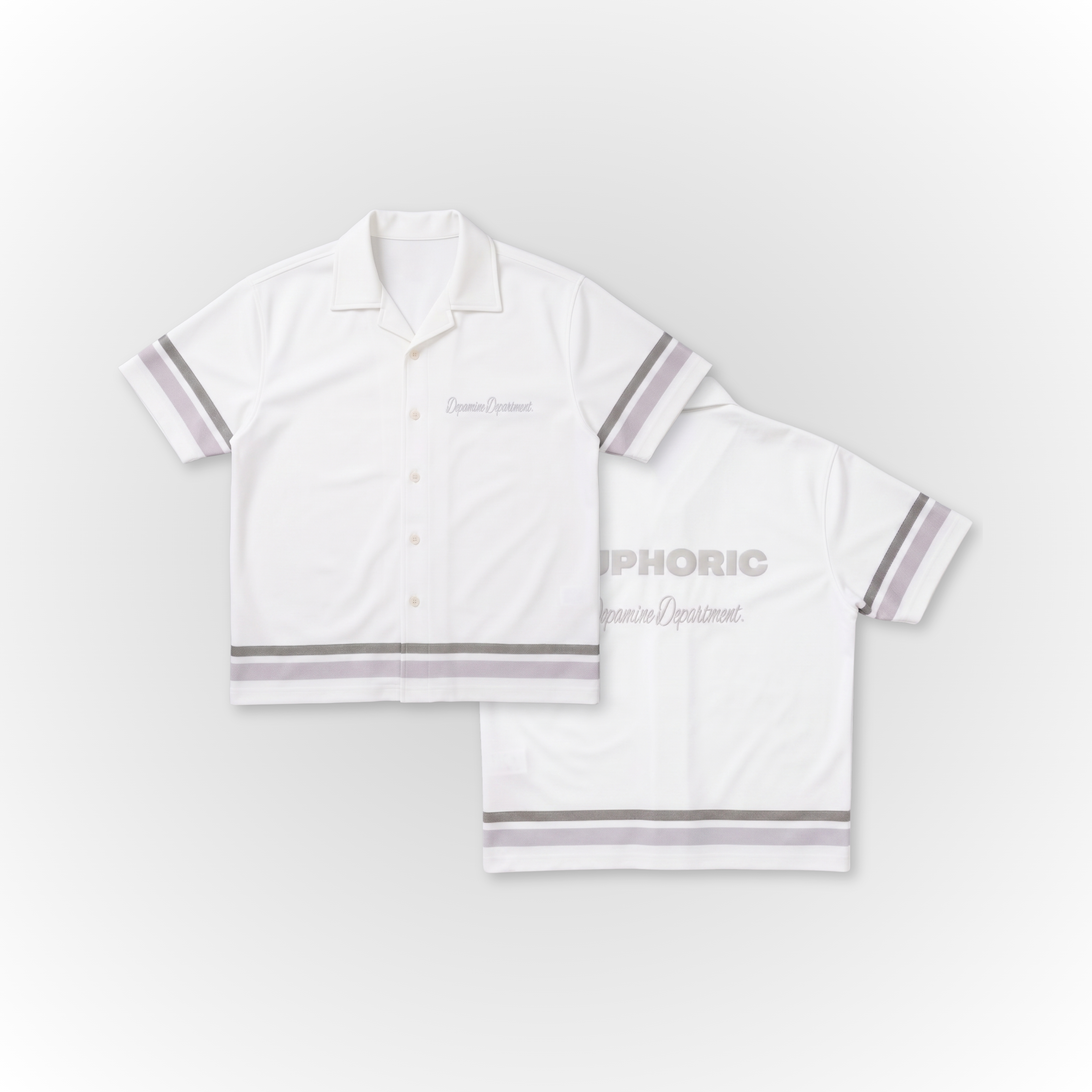 EUPHORIC RELAXED BUTTON SHIRT (PEARL WHITE)