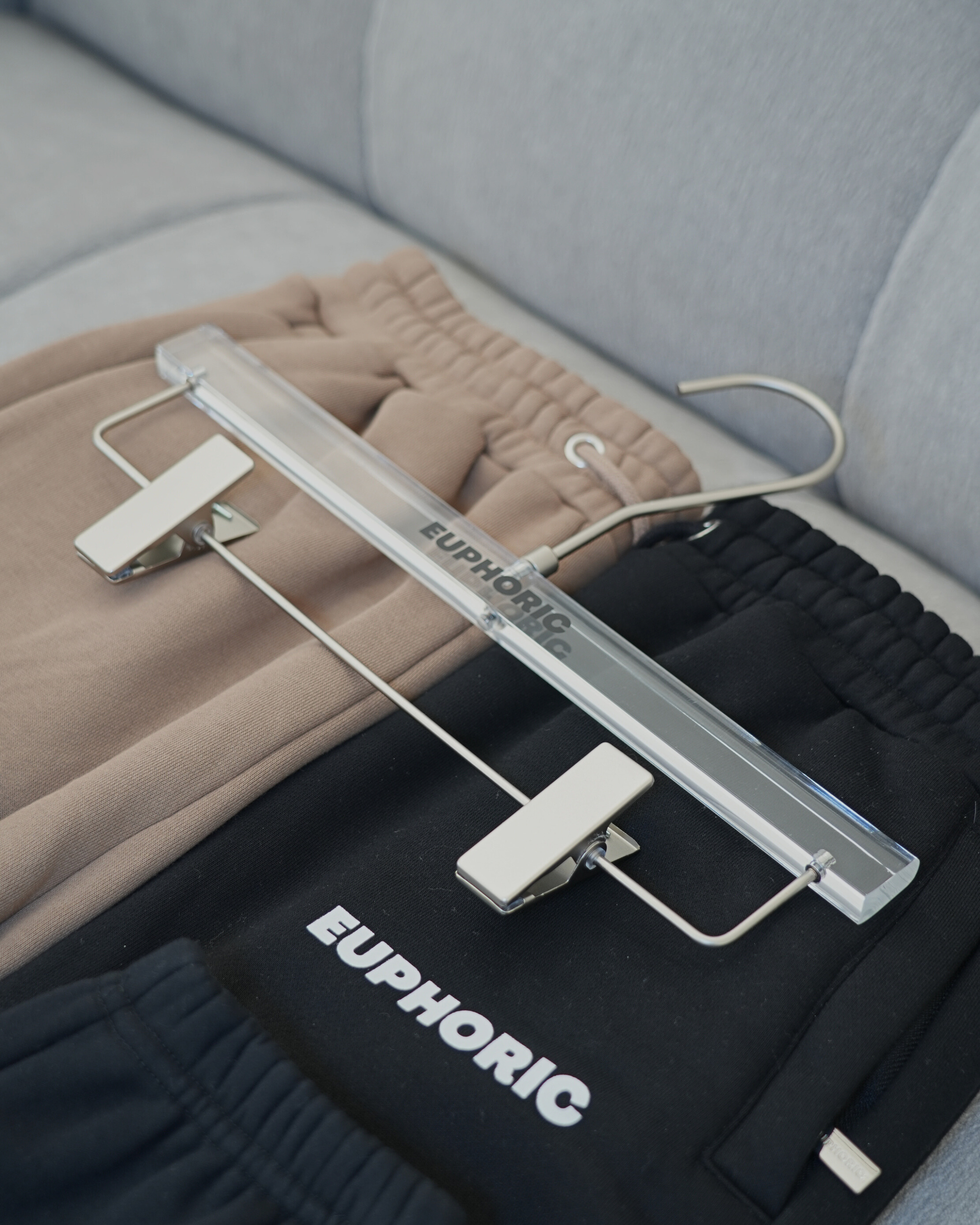 EUPHORIC COAT & PANT HANGER SET