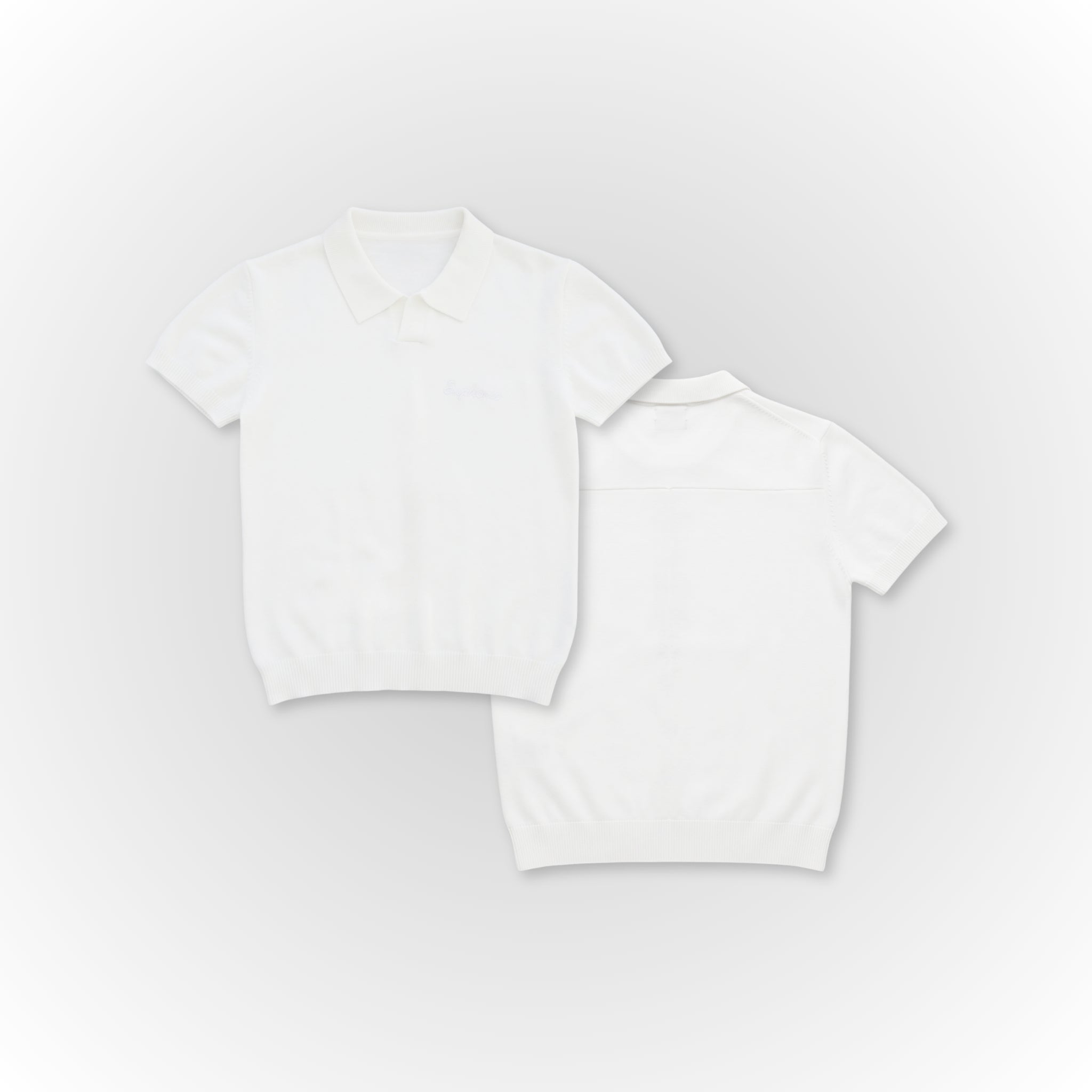 EUPHORIC POLO SHIRT (BRIGHT WHITE)