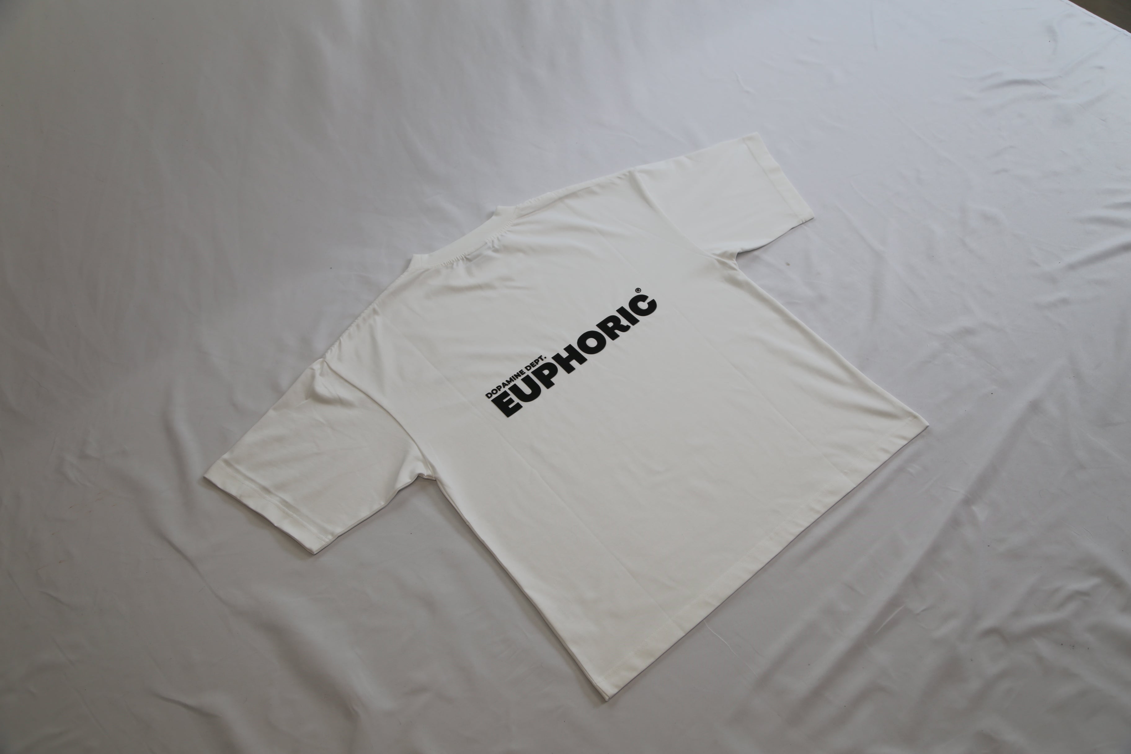 EUPHORIC DOPAMINE DEPARTMENT T-SHIRT (PEARL WHITE)