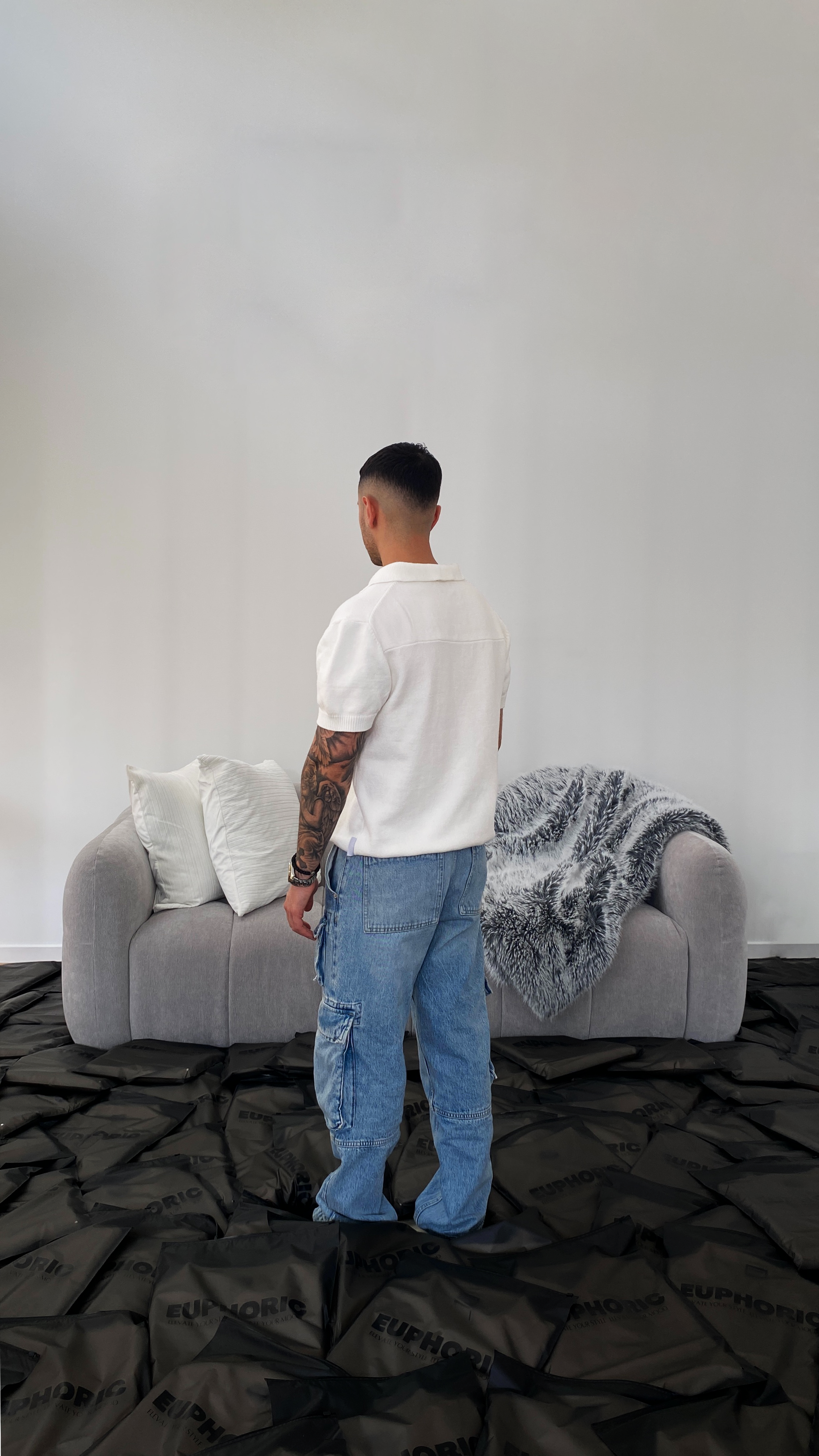 EUPHORIC POLO SHIRT (BRIGHT WHITE)