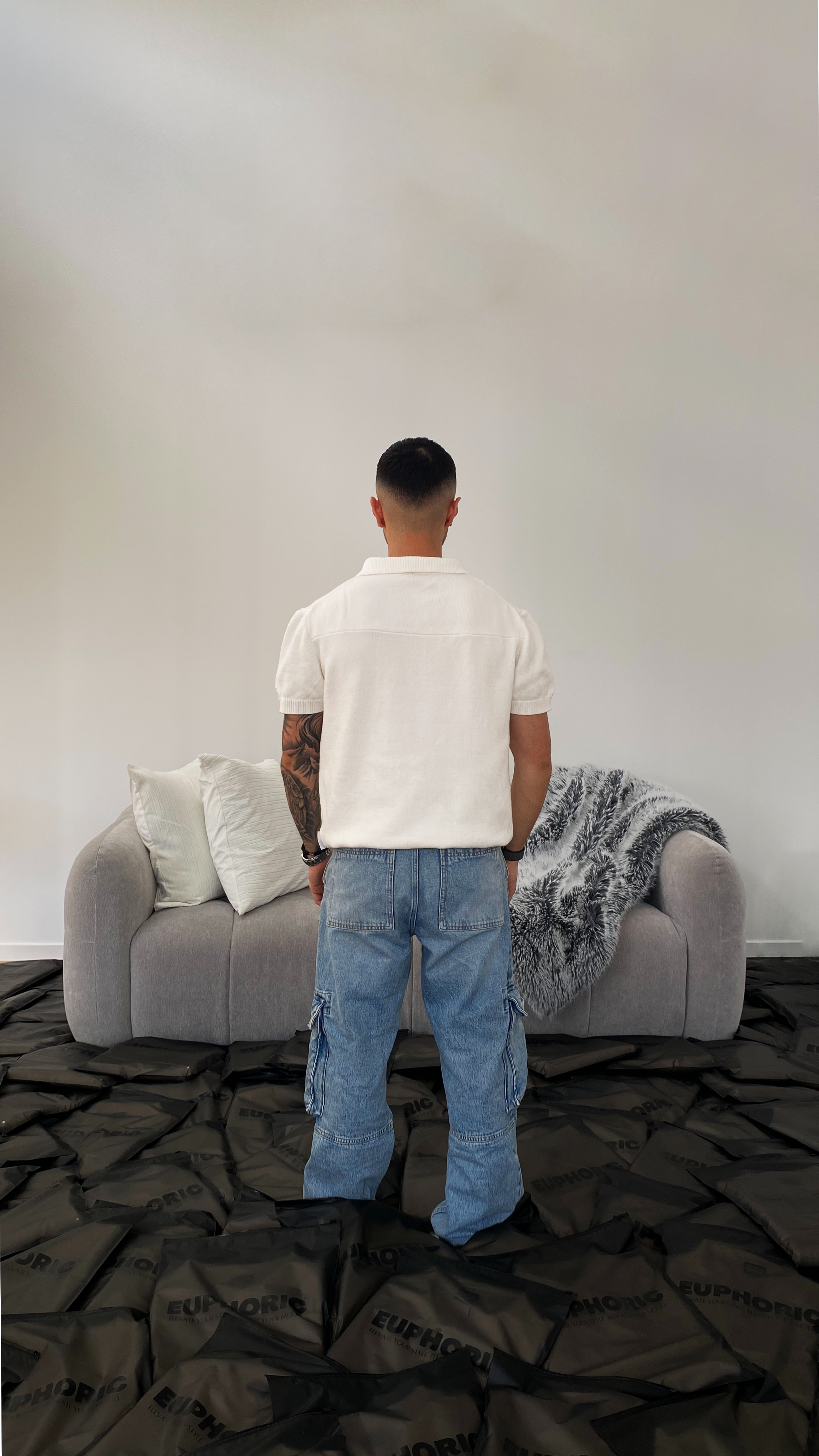 EUPHORIC POLO SHIRT (BRIGHT WHITE)